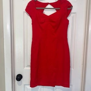 Red Midi Dress